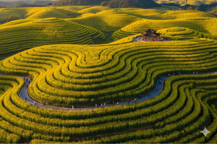 貞豐花海雙玉峰景區